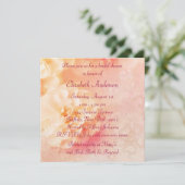 ピーチパールバラダイアモンズピーチブライダルシャワー 招待状 (スタンド正面)