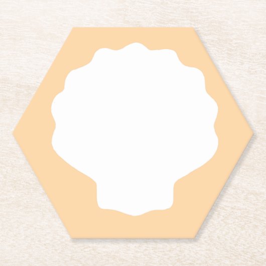 ピーチパール ペーパーコースター (正面)