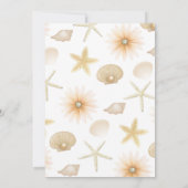 ピーチビーチシーシェル&フラワーズスイモダンート16 招待状 (裏面)