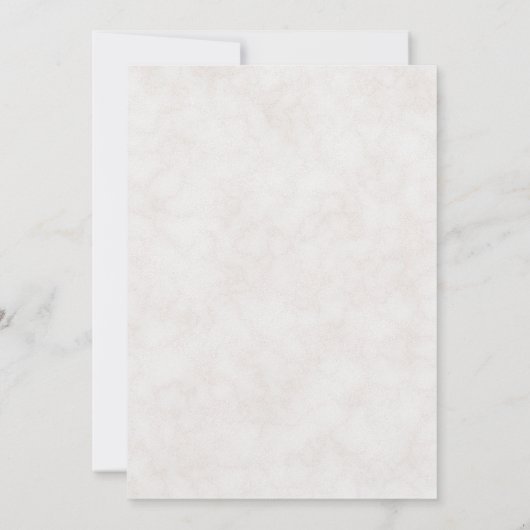 ピーチピンクと白エレガントキンセアニェラパーティー 招待状 (裏面)