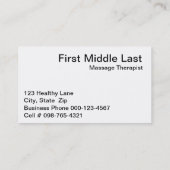 ピーチピンクらせん状ホワイトつる植物フラワーズターター 名刺 (裏面)