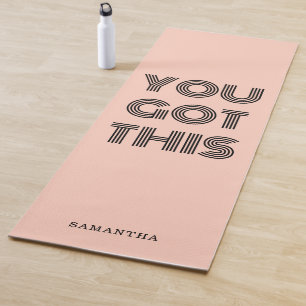 ピーチピンクカスタムの得YOU やる気を起こさせる this ヨガマット