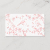 ピーチピンクガーデンチノイスリーレシピリクエスト エンクロージャーカード (裏面)