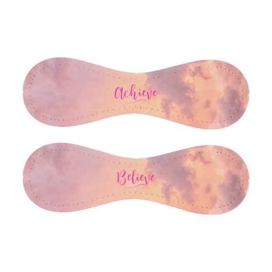 ピーチピンクスカイフォトスクリプトモダン引用文野球 野球ボール (パネル)