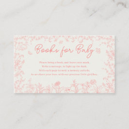 ピーチピンクチノイスリーオムツラッフルチケット エンクロージャーカード