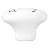 ピーチピンクフラミンゴフラミンゴトロピカル セラミックノブ (側面)