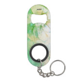 *~*ピーチピンクフローラシナグリッター水彩 キーホルダー栓抜き (裏面)