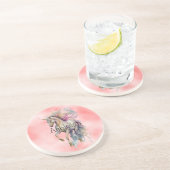 ピーチピンクユニコーンドリーム コースター (側面)