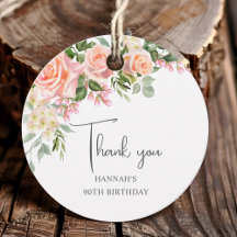 ピーチピンクローズフローラ90誕生日