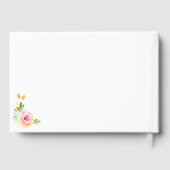 ピーチピンクローズ結婚ズ ゲストブック (裏面)