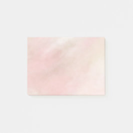 ピーチピンク赤面絞り染め水彩 ポストイット