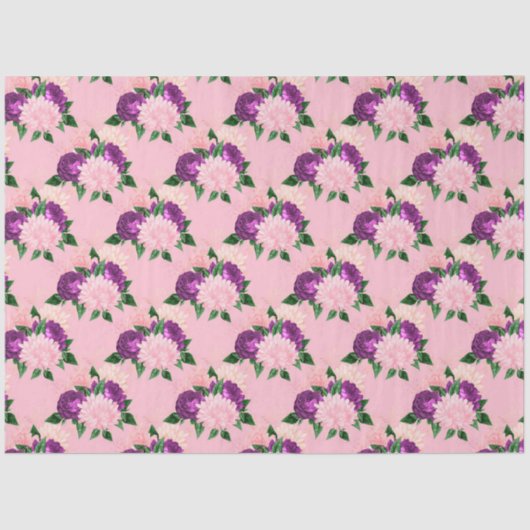 ピーチピンク&ラベンダーシリーズデザイン11 薄葉紙 (正面)