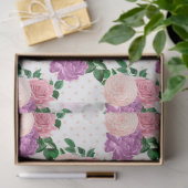 ピーチピンク&ラベンダーシリーズデザイン12 薄葉紙 (ギフト)