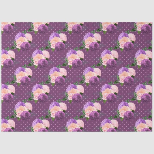 ピーチピンク&ラベンダーシリーズデザイン15 薄葉紙 (正面)