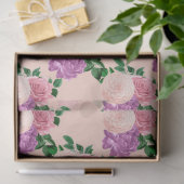 ピーチピンク&ラベンダーシリーズデザイン16 薄葉紙 (ギフト)