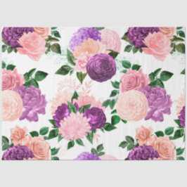 ピーチピンク&ラベンダーシリーズデザイン1 薄葉紙