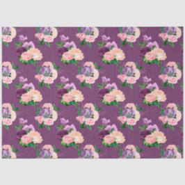 ピーチピンク&ラベンダーシリーズデザイン6 薄葉紙