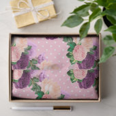 ピーチピンク&ラベンダーシリーズデザイン8 薄葉紙 (ギフト)