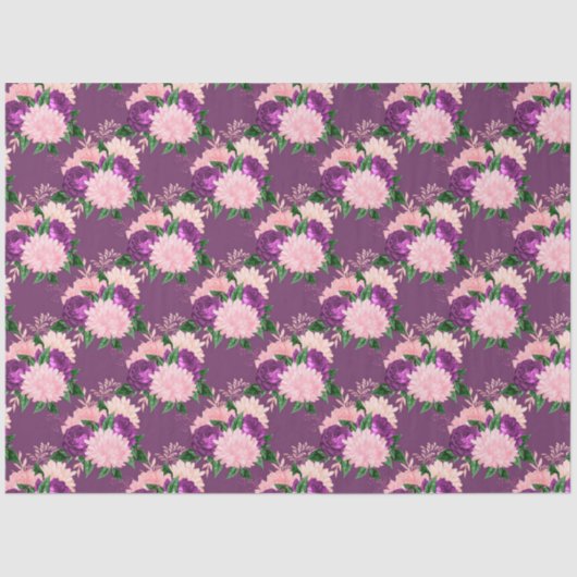 ピーチピンク&ラベンダーシリーズデザイン9 薄葉紙 (正面)