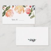 ピーチピーニーズゲストテーブルエスコートカード プレイスカード (正面/裏面)