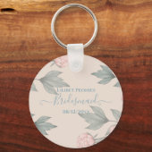 ピーチピーニーズセージフローラバジェット結婚ズ キーホルダー (正面)
