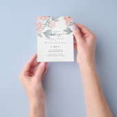 ピーチピーニーズセージフローラバジェット結婚ズ チラシ (手)