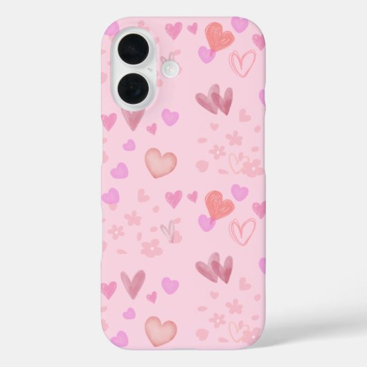 ピーチファイ・スウィートハート Case-Mate iPhoneケース (裏面)