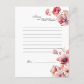 ピーチファズの結婚アドバイスと祝福カード アドバイスカード (裏面)