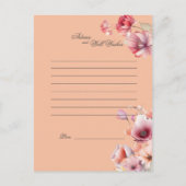 ピーチファズの結婚アドバイスと祝福メッセージカード アドバイスカード (裏面)