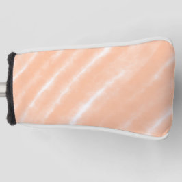 ピーチファズカラーウォーターの色抽象芸術パターン ゴルフヘッドカバー