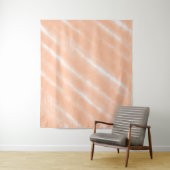 ピーチファズカラーウォーターの色抽象芸術パターン タペストリー (インサイチュ)