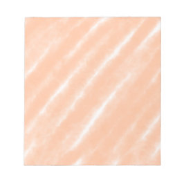 ピーチファズカラーウォーターの色抽象芸術パターン ノートパッド