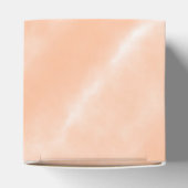 ピーチファズカラーウォーターの色抽象芸術パターン フェイバーボックス (上部)