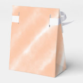 ピーチファズカラーウォーターの色抽象芸術パターン フェイバーボックス (裏面サイド)