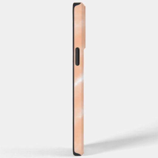 ピーチファズカラーウォーターの色抽象芸術パターン Case-Mate iPhoneケース (裏面 / 右)