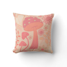 ピーチファズカラーザマッシュルームのフローラ