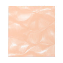 ピーチファズカラー水色抽象芸術パタぼやけーン ノートパッド