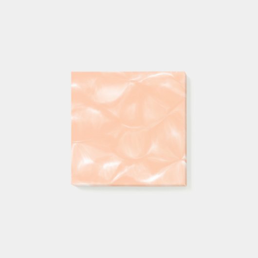 ピーチファズカラー水色抽象芸術パタぼやけーン ポストイット (正面)