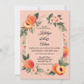 ピーチファズカラー, 結婚式の招待状 招待状 (正面)