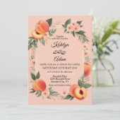 ピーチファズカラー, 結婚式の招待状 招待状 (スタンド正面)