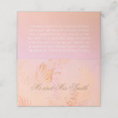 ピーチファズクラシックミニマモダンリス結婚ト プレイスカード (外部開封)