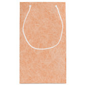 ピーチファズフェイクレザー スモールペーパーバッグ (裏面)