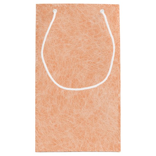 ピーチファズフェイクレザー スモールペーパーバッグ (裏面)