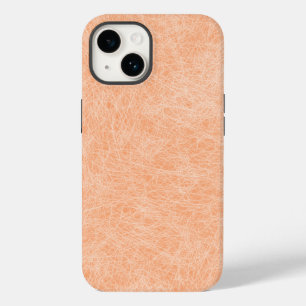 ピーチファズフェイクレザー Case-Mate iPhone 14ケース