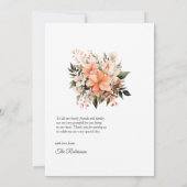 ピーチファズフローラ結婚ズ サンキューカード (裏面)