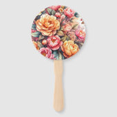 ピーチファズフローラ結婚ズ ハンドファン (裏面)