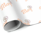 ピーチファズブリス最高の：マムエバーラッピング紙 ラッピングペーパー (ロールコーナー)