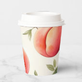 ピーチファズベビーシャワー 紙コップ (裏面)