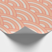 ピーチファズ日本のウェーブセイガイハ ラッピングペーパー (角)