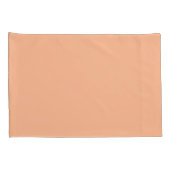 ピーチファズ無地の 枕カバー (裏面-右)